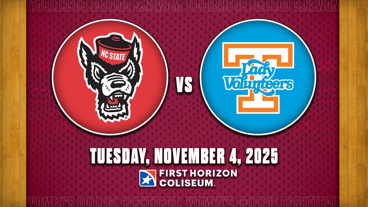 The Gazelle Group (@gazelle_sports) on Twitter photo 🚨 Introducing a high profile women's college basketball matchup... next season, <a href="/PackWomensBball/">NC State WBB 🐺🏀</a> takes on <a href="/LadyVol_Hoops/">Lady Vols Basketball</a> at First Horizon Coliseum!! <a href="/gsocomplex/">Greensboro Complex</a> welcomes two of the premier programs in college basketball for an exciting matchup! Stay tuned for more details. 🚨 🚨 Introducing a high profile women's college basketball matchup... next season, <a href="/PackWomensBball/">NC State WBB 🐺🏀</a> takes on <a href="/LadyVol_Hoops/">Lady Vols Basketball</a> at First Horizon Coliseum!! <a href="/gsocomplex/">Greensboro Complex</a> welcomes two of the premier programs in college basketball for an exciting matchup! Stay tuned for more details. 🚨