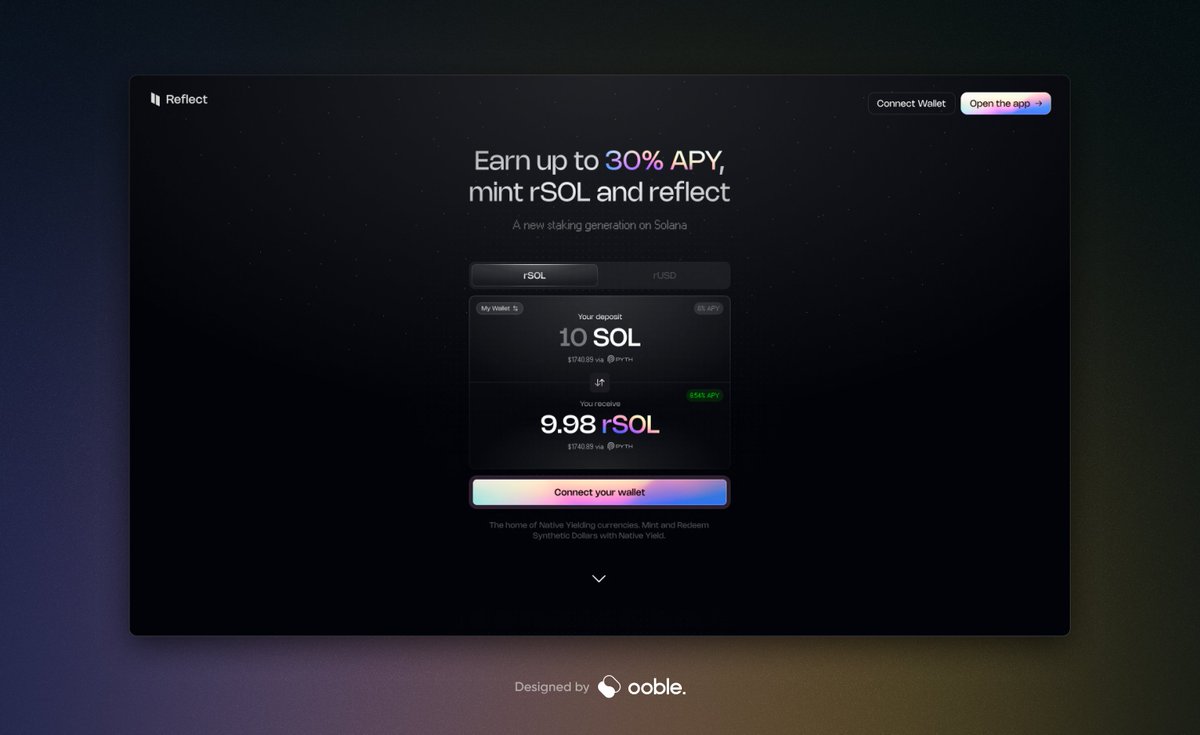 Congrats to <a href="/reflectcx/">Reflect</a> on winning the <a href="/colosseum/">Colosseum</a> hackathon! 🎉

Honored to have been part of the design process for this outstanding project ❤️ Excited to see Reflect make waves on @Solana 🚀