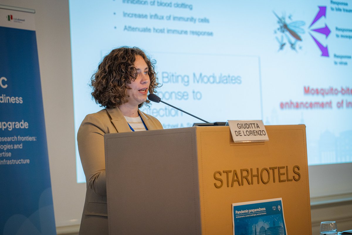 AreaSciencePark's tweet photo. The development of a vaccine against the mosquito-transmitted Zika virus: very interesting talk at #PRPconference2024 by @serdelor (part of the Scientific Committee of the conference) ! 👏

#ZIKV #vaccine https://t.co/BIMyLFBmgz