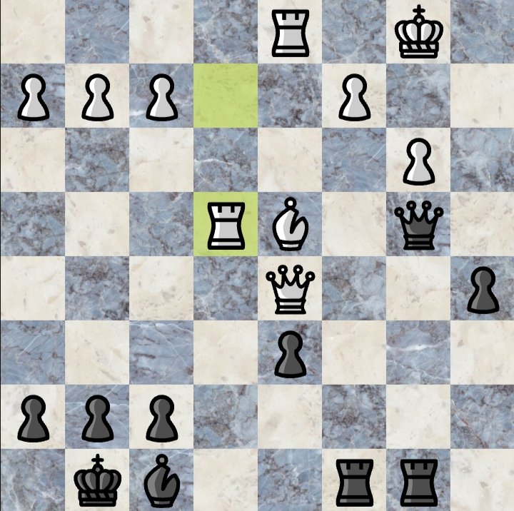 Black's attack looks threatening. But You should ALWAYS have at least two options!
Black to play!