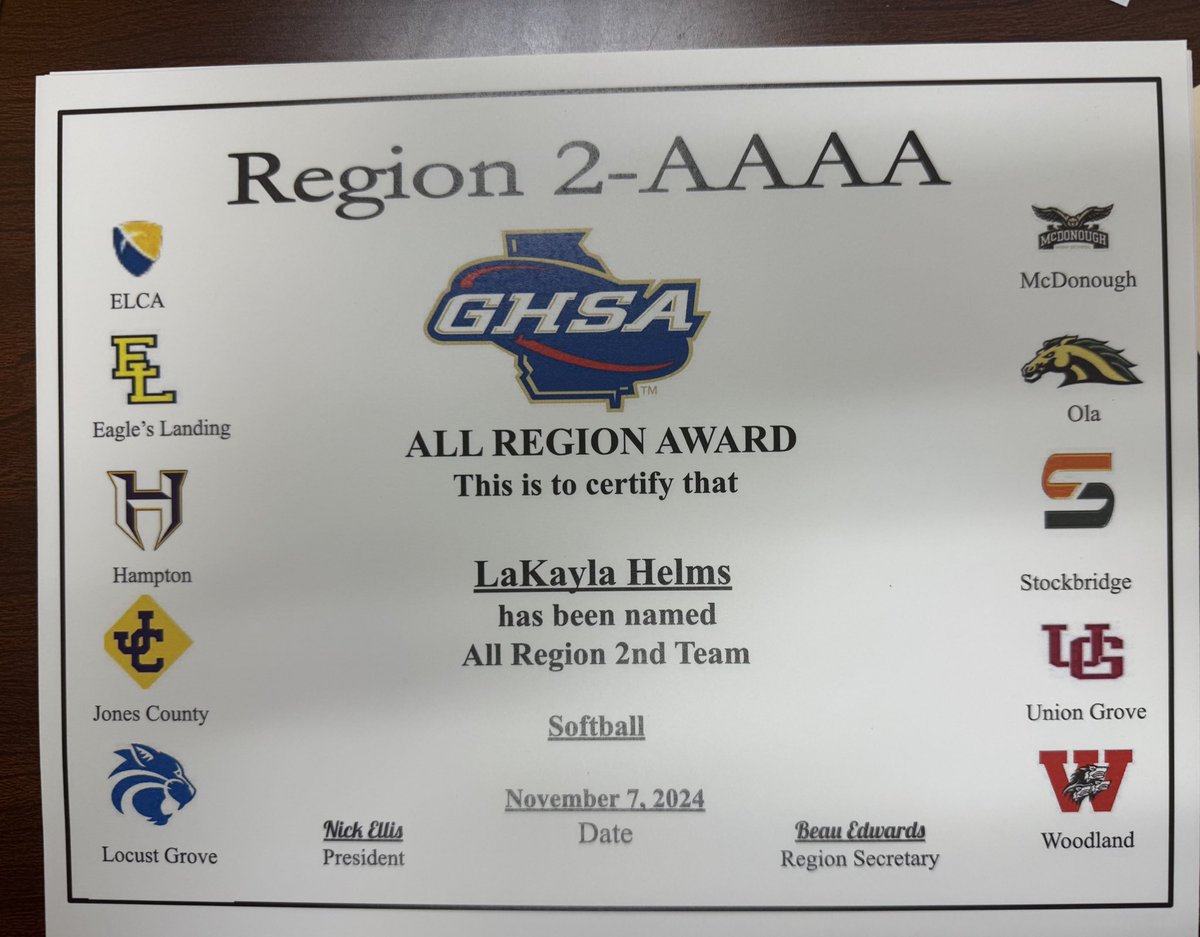 coachbyrd6's tweet photo. Congratulations Ladies ! @SHS_HCS @TigersoftballS #westilllikethat https://t.co/SXfposYuRT