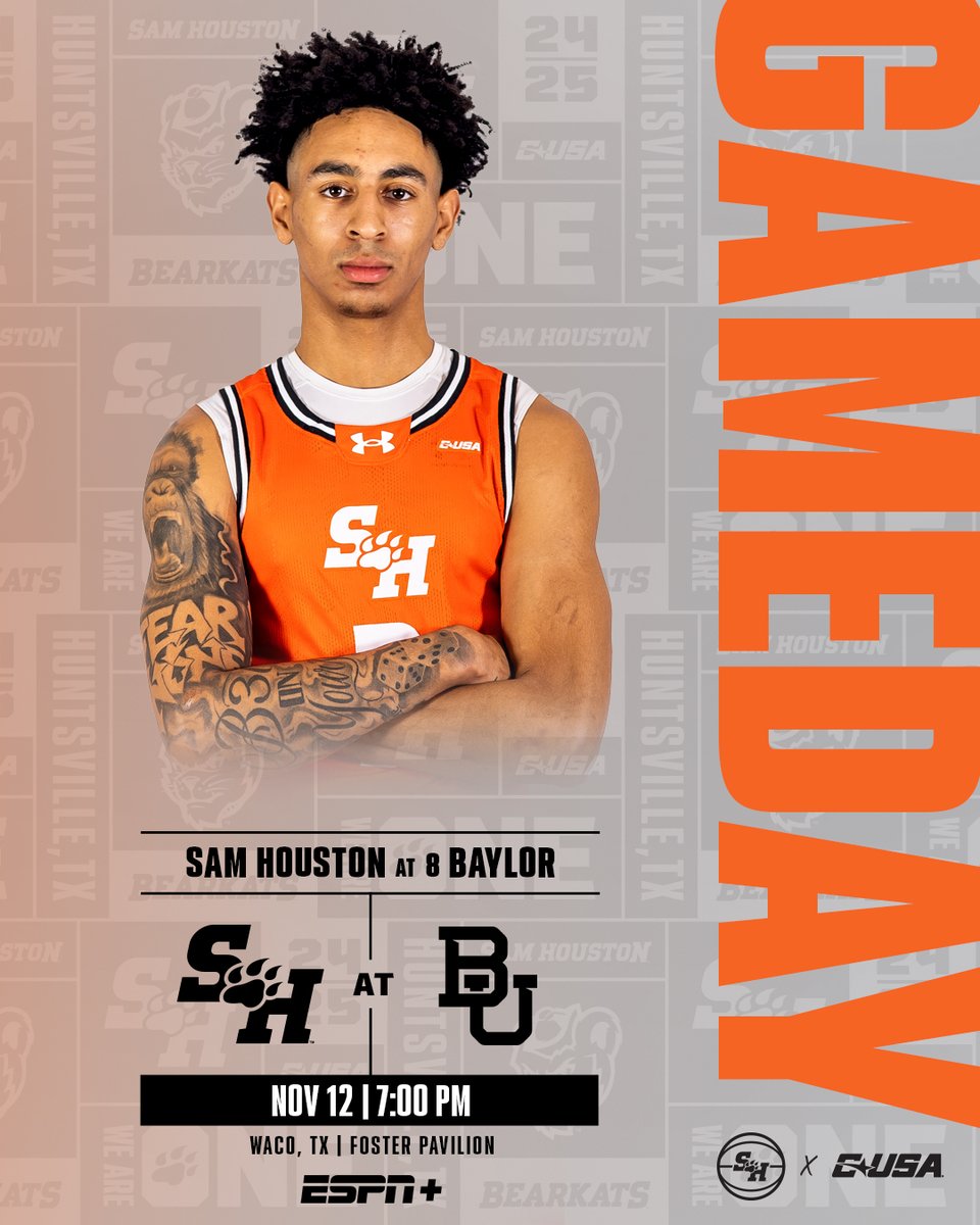 BearkatsMBB's tweet image. Kats vs Bears | Gameday

#eatemupkats