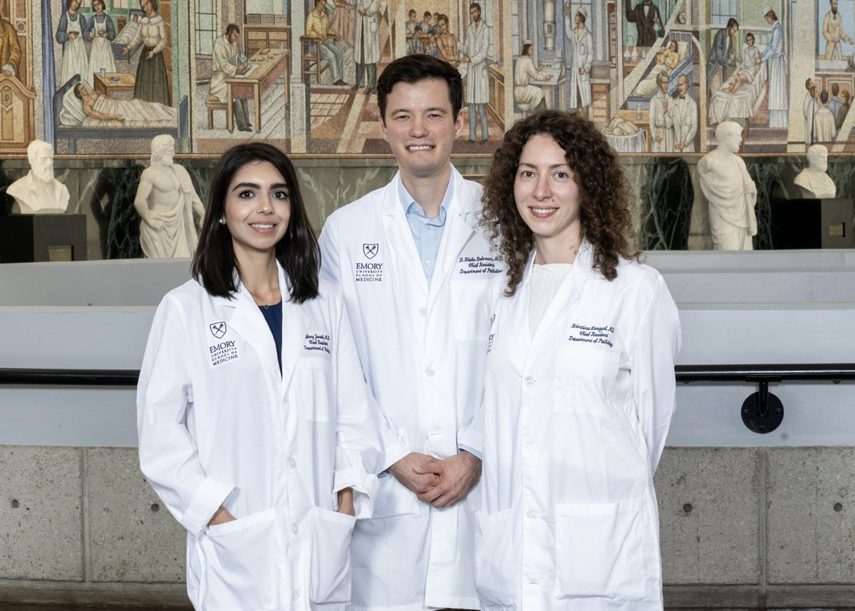 Emory University Department of Pathology (@emorypathology) on Twitter photo 🙌 Shoutout to our amazing Chief Residents!
LtR: Tiffany Javadi, MD(<a href="/TiffanyJavadi/">Tiffany Javadi, MD</a>); David Behrman, MD(<a href="/BlakeBehrman/">Blake Behrman</a>); Krisztina Lengyel, MD(<a href="/KrisztinaL2/">Krisztina</a>)
#path2path #pathmatch25 #pathtwitter #xpath #pathx #pathmatch2025 #emorypathres #Emorypathology 🙌 Shoutout to our amazing Chief Residents!
LtR: Tiffany Javadi, MD(<a href="/TiffanyJavadi/">Tiffany Javadi, MD</a>); David Behrman, MD(<a href="/BlakeBehrman/">Blake Behrman</a>); Krisztina Lengyel, MD(<a href="/KrisztinaL2/">Krisztina</a>)
#path2path #pathmatch25 #pathtwitter #xpath #pathx #pathmatch2025 #emorypathres #Emorypathology