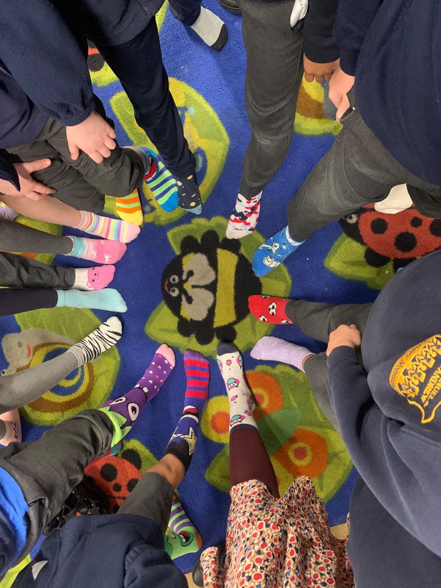 Thank you and well done to everyone who participated in Odd Socks Day. It was lovely to see children celebrating differences.