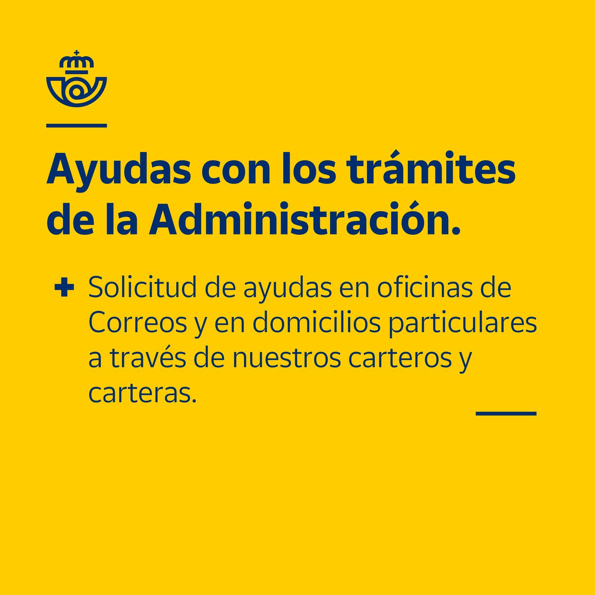 Correos's tweet image. 📢 El Estado ha asignado a Correos, a través del Real Decreto-ley 7/2025 de 11 de noviembre, una serie de medidas para ayudar en la reconstrucción y relanzamiento de las zonas afectadas por la #DANA. En base a ello, ofrecemos estos servicios sin coste para los ciudadanos…