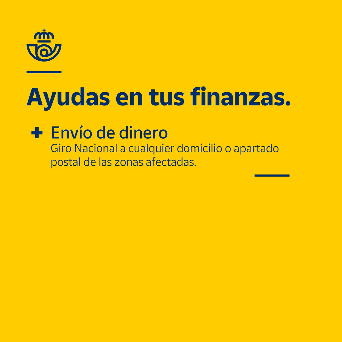 Correos's tweet image. 📢 El Estado ha asignado a Correos, a través del Real Decreto-ley 7/2025 de 11 de noviembre, una serie de medidas para ayudar en la reconstrucción y relanzamiento de las zonas afectadas por la #DANA. En base a ello, ofrecemos estos servicios sin coste para los ciudadanos…
