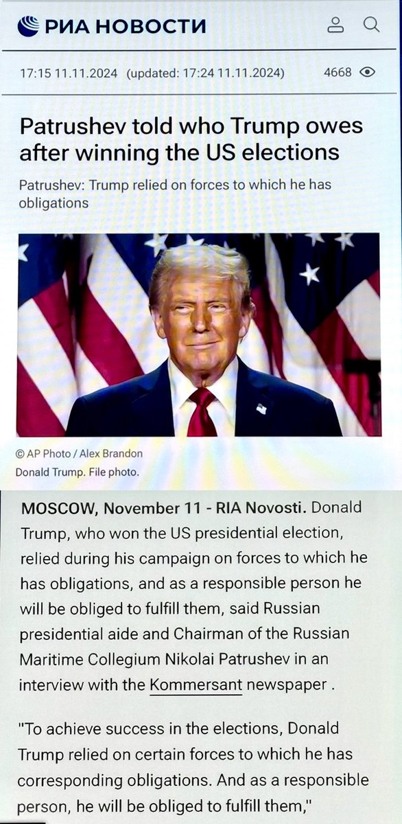 Just announced: Trump, and consequently America, are now Putin’s bitch. 

Congratulations MAGA for Making America Weak Again.