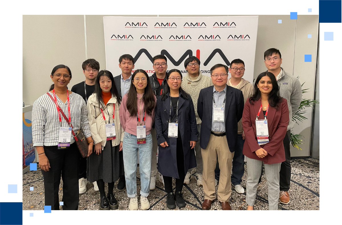 🌉 <a href="/YaleBIDS/">Yale Biomedical Informatics & Data Science</a> is at <a href="/AMIAinformatics/">AMIA</a> Symposium in San Francisco! Stop by Booth #207 to explore our innovations in health informatics, meet our team, &amp; grab some swag! Check out today’s Yale BIDS sessions: medicine.yale.edu/biomedical-inf…
#AMIA2024