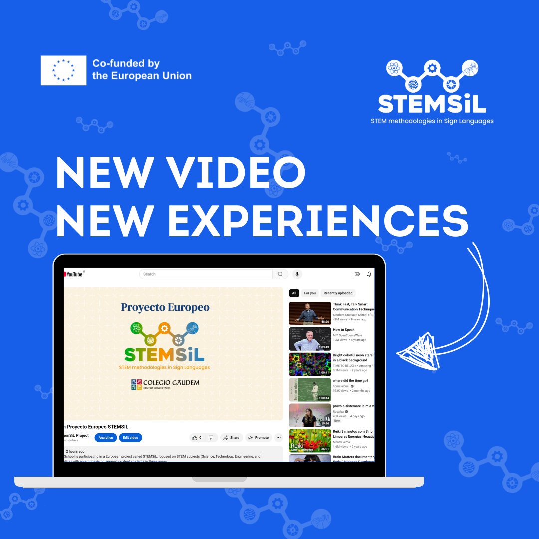 Stemsil EU Project (@stemsil_project) on Twitter photo 🌍Gaudem School is thrilled to host the European STEMSiL Project Activities! 🌍
Check out the video to learn more about this impactful project! 📹➡️ youtube.com/watch?v=J-VMww…
#inclusionthroughSTEM #STEMSiL #erasmusplus #school #SL4STEM #STEM #education 🌍Gaudem School is thrilled to host the European STEMSiL Project Activities! 🌍
Check out the video to learn more about this impactful project! 📹➡️ youtube.com/watch?v=J-VMww…
#inclusionthroughSTEM #STEMSiL #erasmusplus #school #SL4STEM #STEM #education