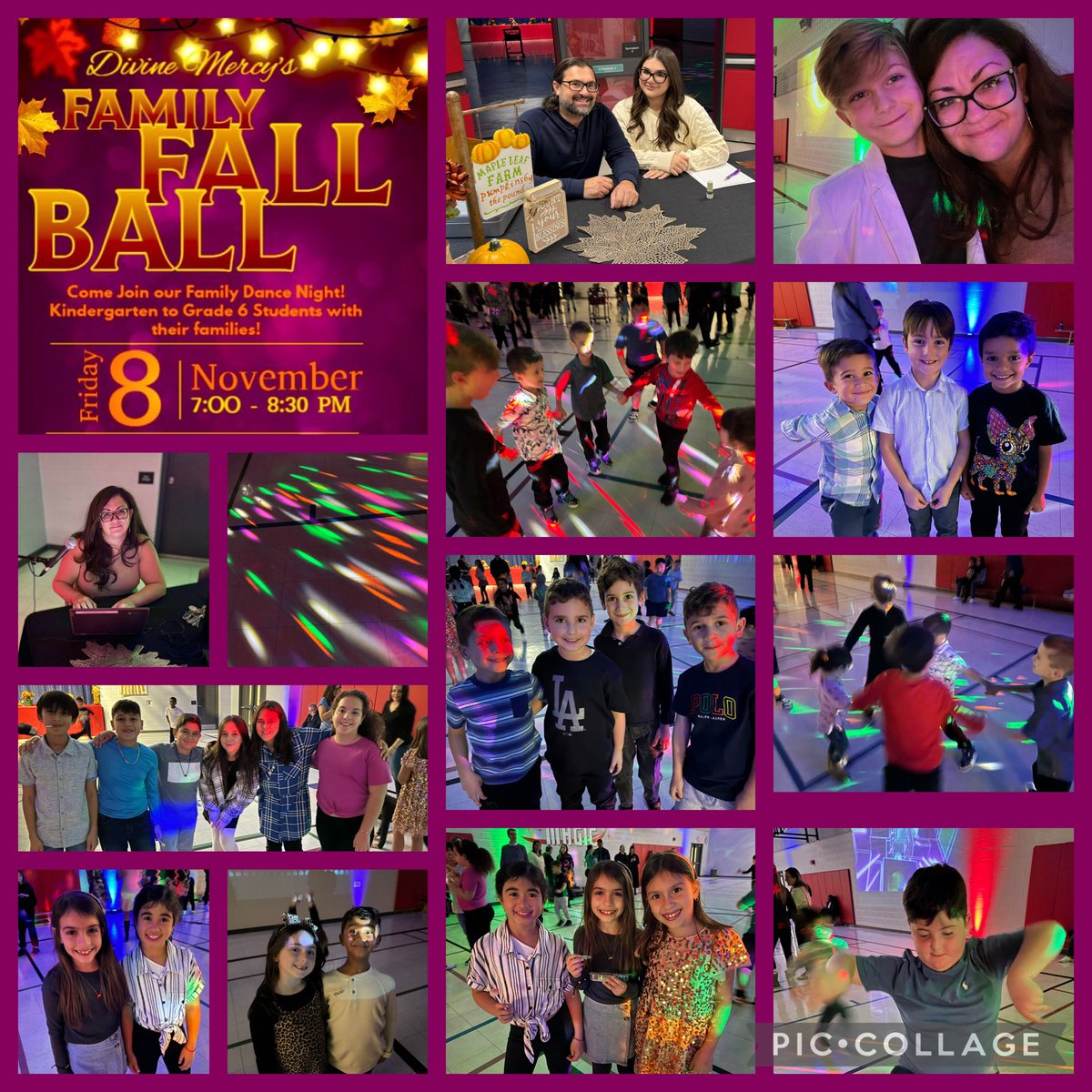 🍂🍁🍂🍁🍂🍁
Our 1st ever Family Fall Ball was a great success! Families enjoyed a night of dancing fun! Everyone brought their smiles &amp; dancing shoes for a great time! 
Don’t cha-cha know? 
We were born to boogie! 
We had a ball, y’all💃🕺
<a href="/angelasaggese9/">Angela SAGGESE</a> <a href="/SO_AIafrate/">Anna Iafrate</a> <a href="/YCDSB/">York Catholic District School Board</a>