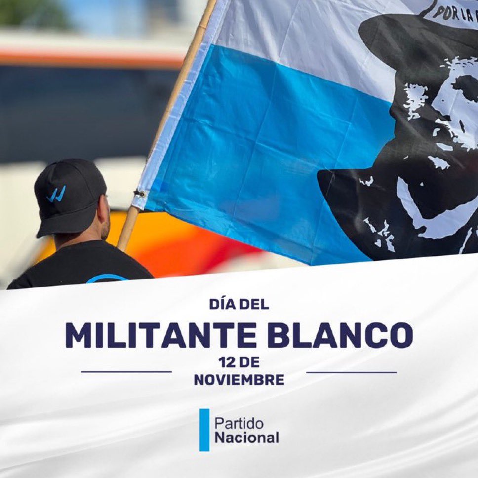 Sebandujar's tweet photo. “Se es blanco todo el día, se es blanco toda la noche, se es blanco siempre”WFA. 🔵⚪️🇺🇾 @PNACIONAL https://t.co/1Ow4fII1Zq