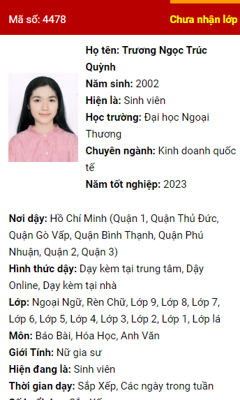 HungLucVan1's tweet photo. @WMXFdaily Her name Truc Quynh https://t.co/oKPLAsrWY0