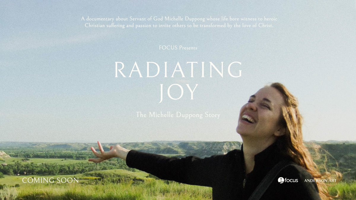 "Radiating Joy: The Michelle Duppong Story" in theaters Tuesday, Nov. 12 in Bismarck, Hebron, Dickinson, Bowman, Belfield &amp; Minot. Purchase ticket at the theater or FathomEvents.com.
📷 Scheduled for multiple showings daily at Bismarck Grand Theatres Nov. 12 thru Nov. 20.