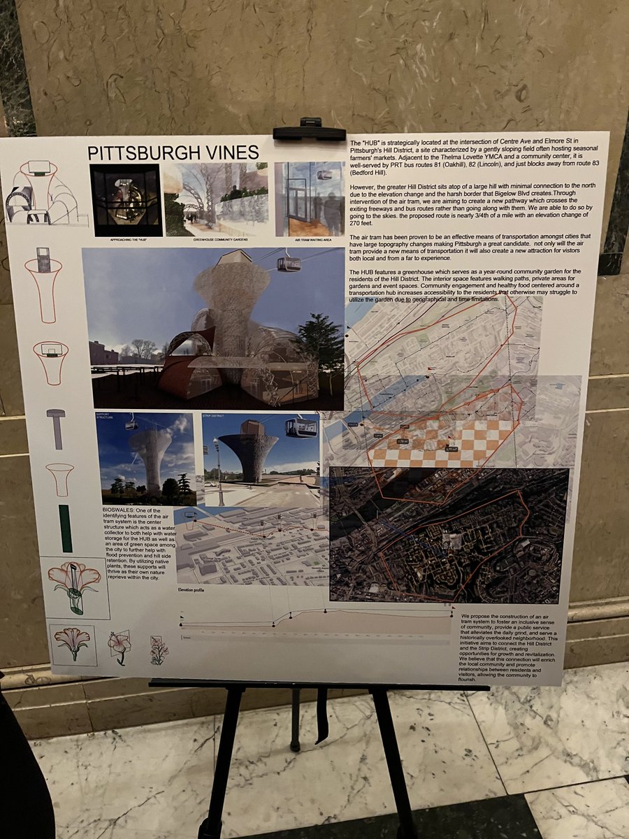 Some of our Pittsburgh team members attended the AIA Design Awards &amp; Beaux-Arts Ball last week. Sarah Connors and Adam Goodman also represented the office in the Young Architects Studio Competition. Great work!