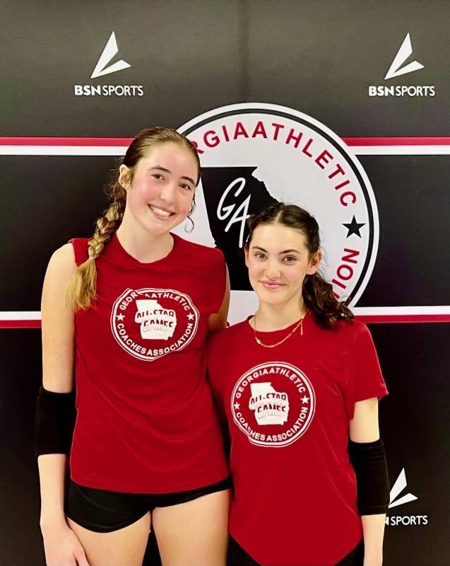 BrookstoneAth's tweet photo. Carsyn and Ryan represented Brookstone at the GACA All-Star Tournament, joining top volleyball talent from across the state!. Together, they led their team to victory in the championship round! Way to represent Brookstone! #Volleyball https://t.co/rKxh6G5TtR