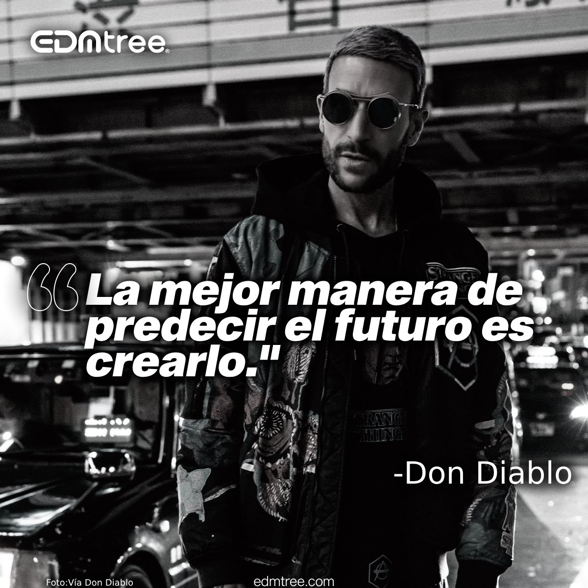 ¡ <a href="/DonDiablo/">DonDiablo</a> nos inspira con su frase sobre la mejor forma de crear nuestro futuro!🎧✨

¿Cuál es tu canción favorita de este gran artista?🔥