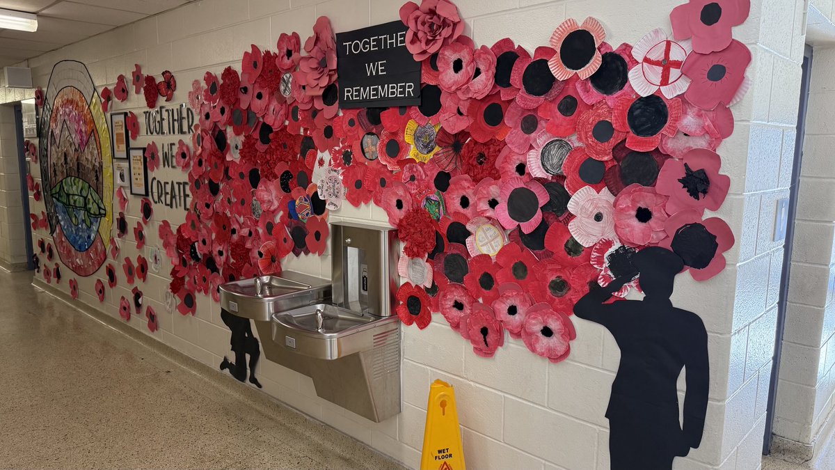 Uniting our “Together We Remember” mural with our “Together We Create” mural.