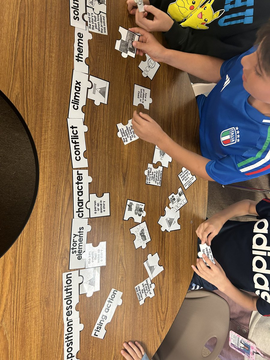 Practicing story elements 
#iteachfifth #KISD #MJE #teacher