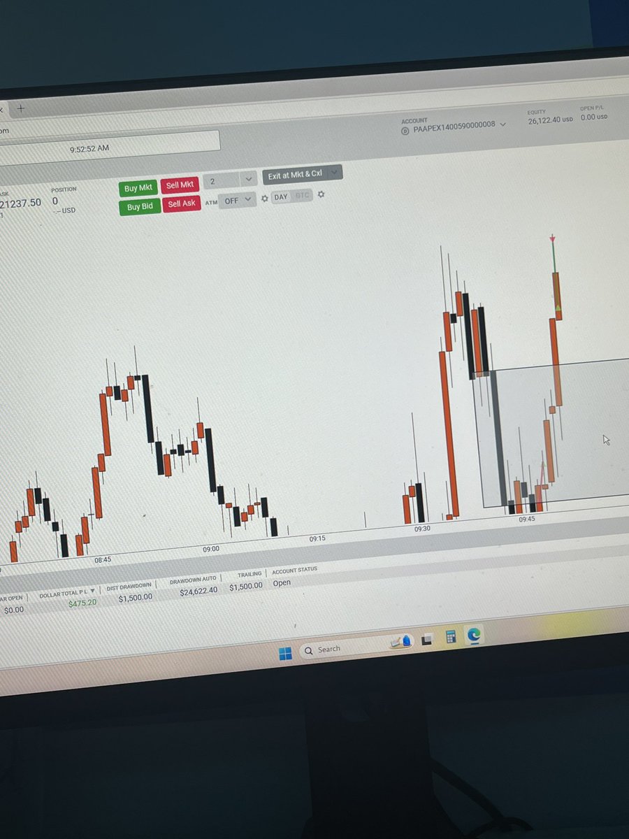 +$475 on the ifvg today
