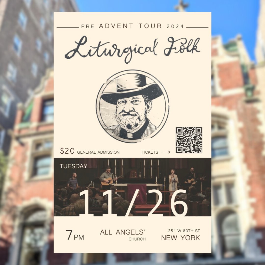 New York City, we’re coming your way Nov 26. See you there! Tickets here: 

liturgicalfolk.com/conferences-an…