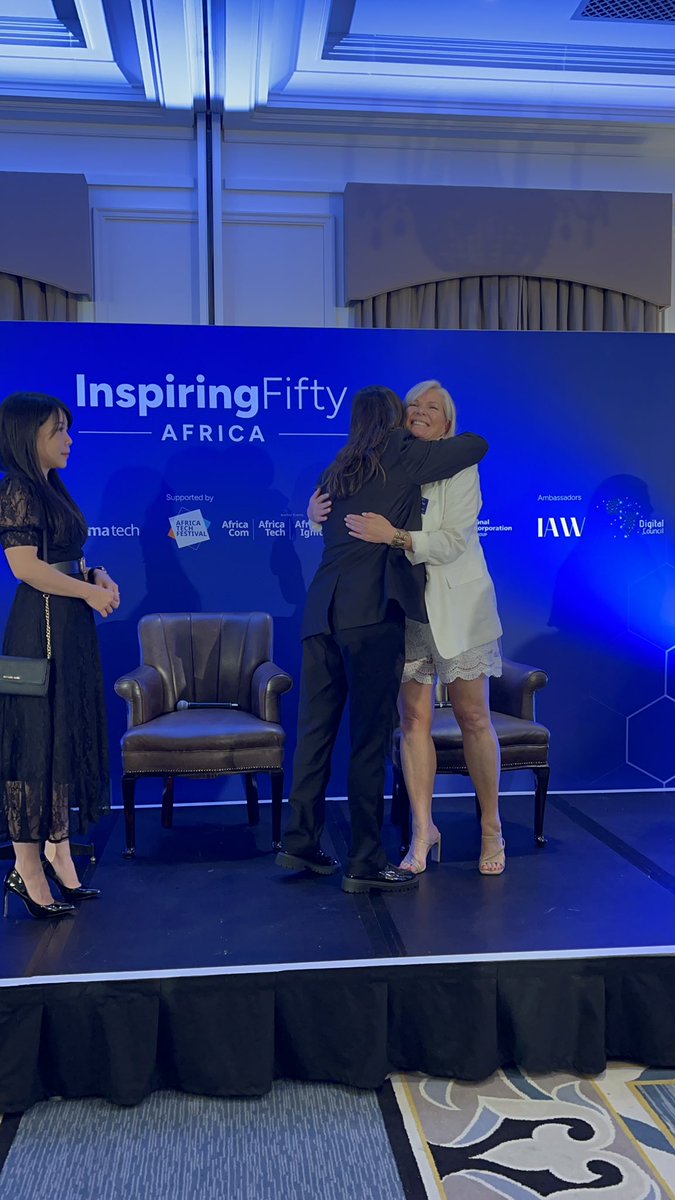 real_lisa_adams's tweet image. This award comes at a pivotal moment for me, marking a truly special close to this year.

I’m incredibly grateful and honoured to be recognized as a winner of the Top 50 Inspiring Women in Technology in Africa (InspiringFifty) as we kick off Africa Tech Week. Being among these…