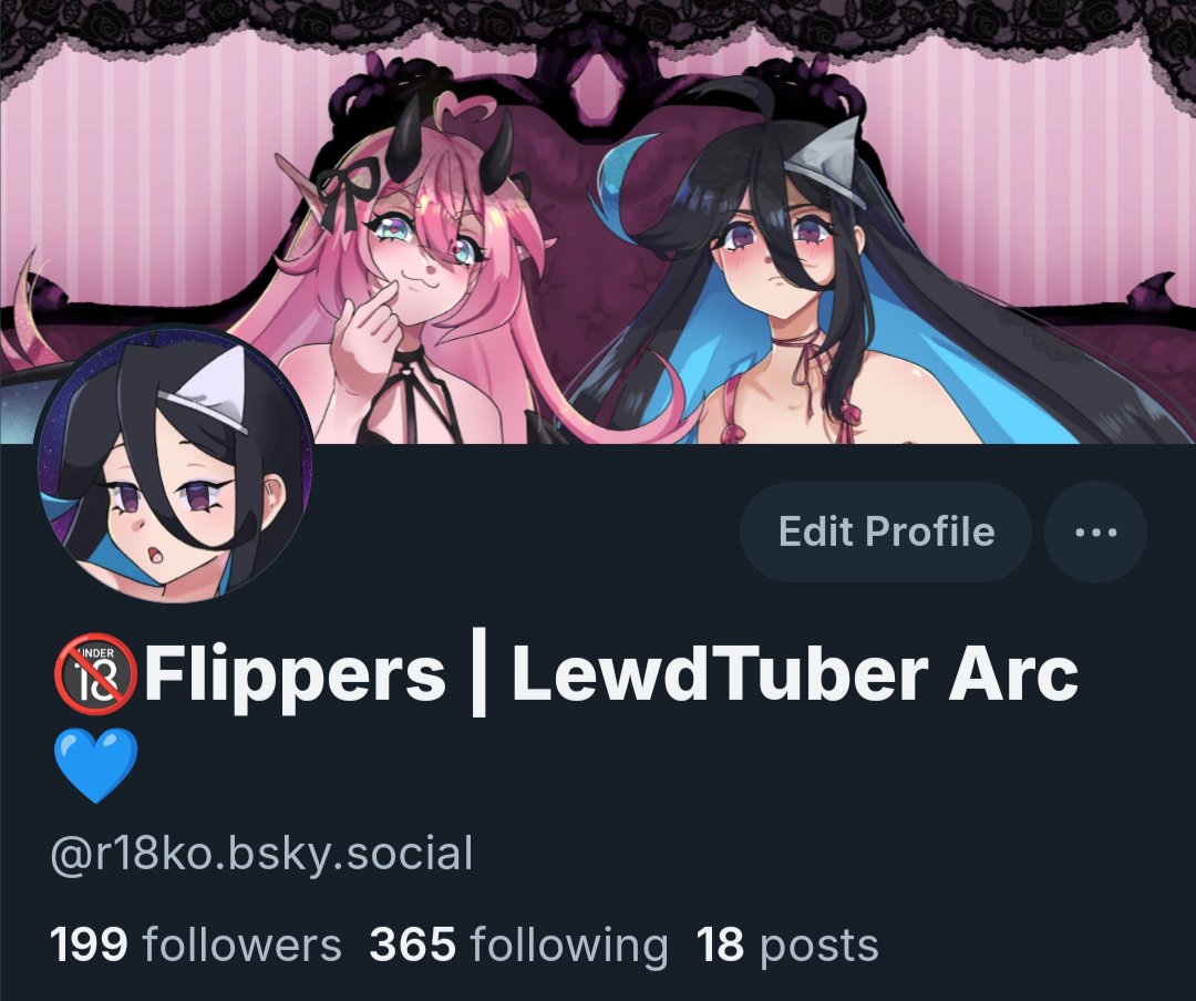 🔞Flippers | Lewdtuber Arc 💙 tweet media