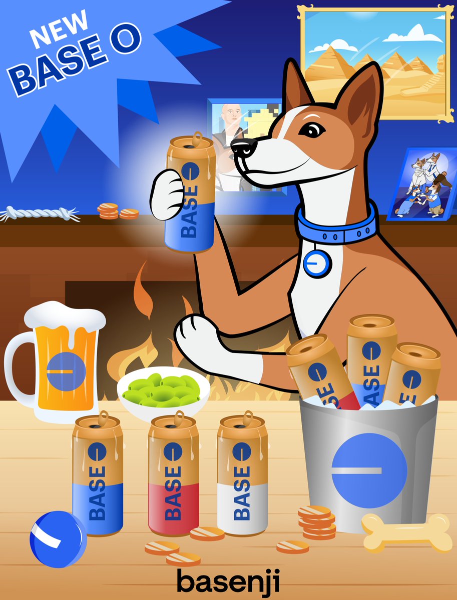 Basenji's love a good <a href="/base/">Base</a> beer 🍺

$BENJI