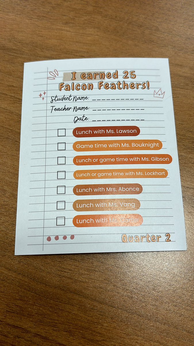 Check out our Tier 2 PBIS Rewards at <a href="/FWillardElem/">Frances Willard Elementary</a> 💜💛