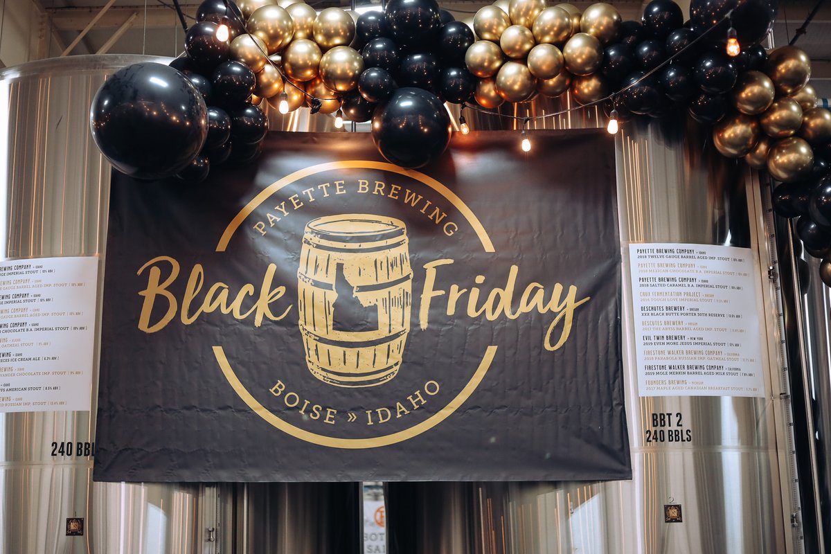 🍒NEW AnyTimers Cocktail unveiled! Have you tried it yet?!
AND... our most anticipated event is SOON! Your plans on 11.29.24: 13th Annual Payette Black Friday -mailchi.mp/payettebrewing…