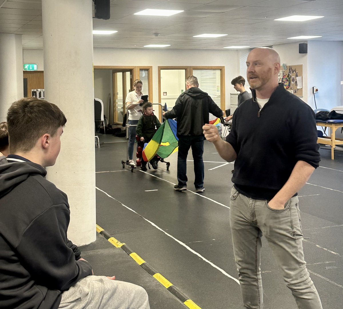 DCU School of Health and Human Performance (@dcu_shhp) on Twitter photo A great public demonstration of the exoskeleton research program this morning by Ronan and Grainne.
People were really moved by seeing the amazing impact this program is having on both the adults and kids involved.
<a href="/ScienceWeek/">Science Week Ireland</a> <a href="/DCU_Research/">DCU Research</a> A great public demonstration of the exoskeleton research program this morning by Ronan and Grainne.
People were really moved by seeing the amazing impact this program is having on both the adults and kids involved.
<a href="/ScienceWeek/">Science Week Ireland</a> <a href="/DCU_Research/">DCU Research</a>