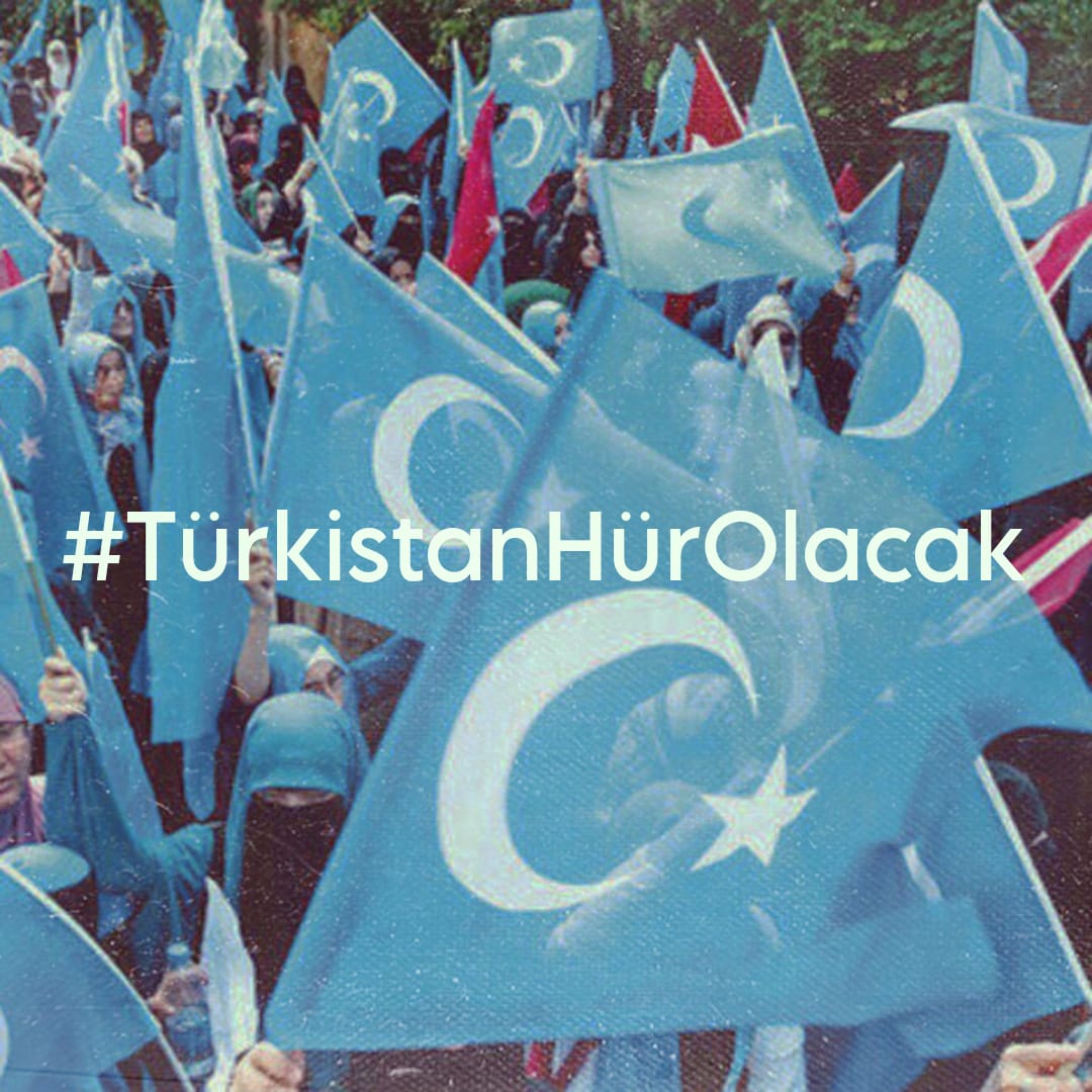 Tüm kalbimizle inanıyoruz. #TürkistanHürOlacak