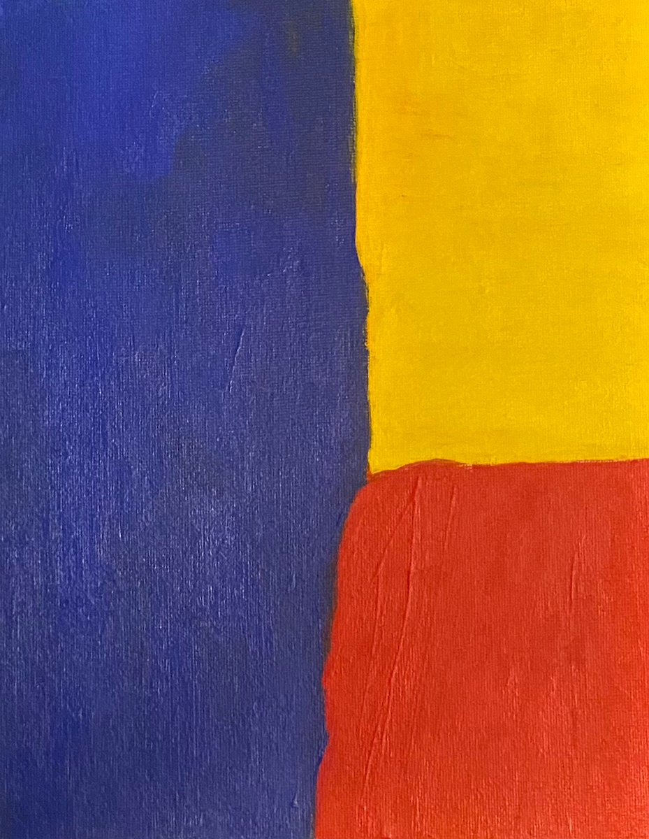 NoteworthyCraft's tweet photo. Abstract Original Painting, Red, Yellow, Blue https://t.co/61KEhiewAS #RoseRefour #Etsy #PaintingOnCanvas https://t.co/cqnzSdhpOu