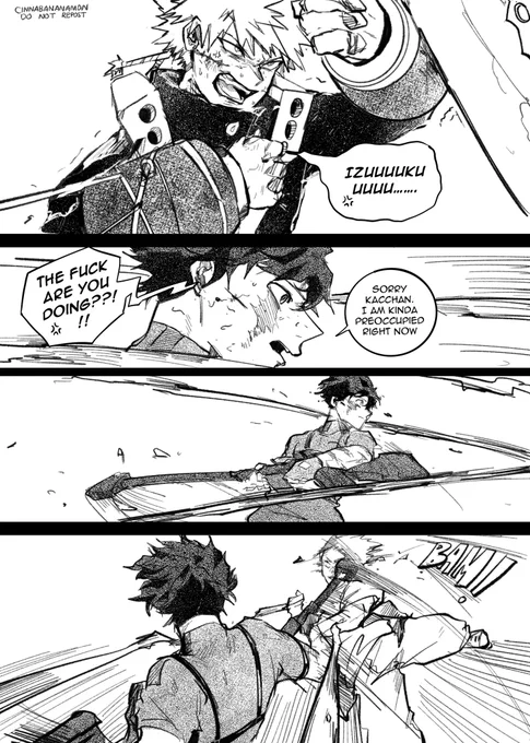 News flash. I am still obsessed with Sniper Izuku in action.

Kacchan is in a pinch!!! Where is the back up??? 