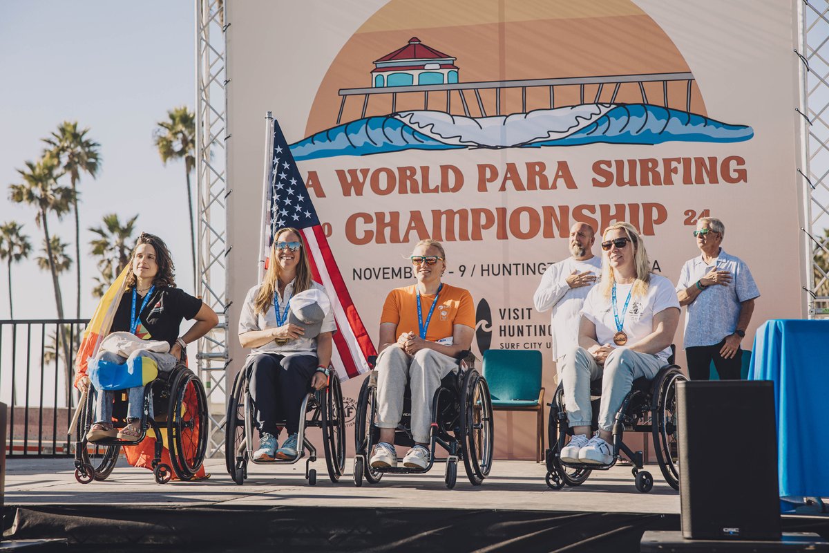 A huge result, 7th in the World for Team England Para Surfers. 2 Gold Medals and a Copper. We are unbelievably proud! 
🏆 Zoe Smith, Para Surf Stand 2.
🏆 Charlotte Banfield, Para Surf Stand 3.
🏅 Suzanne Edwards, Prone Surf 1.
Full report here: surfingengland.org/2024/11/12/tea…