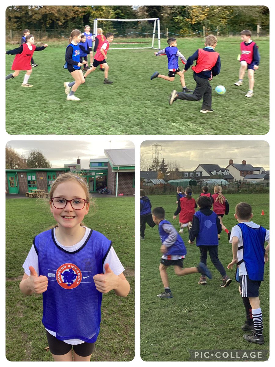 Continuing the Monster Kickabout in PE. @ComberbachPE <a href="/MKickabout/">Monster Kickabout</a> @ComberbachMrsY