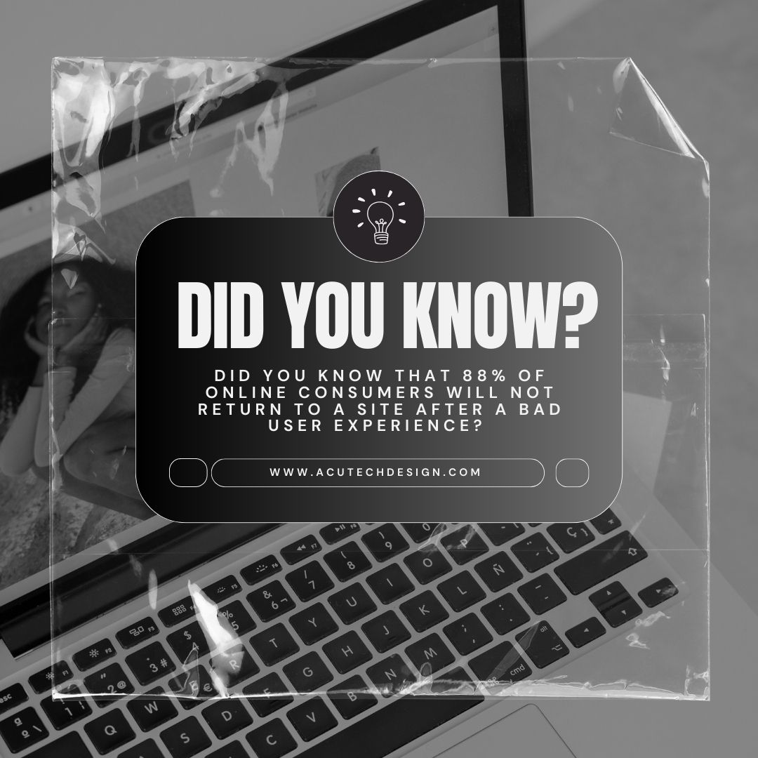 AcuTechServices's tweet image. Did You Know?😱

 Let us help make your website a place they’ll love to visit!
Check the link below to get started on your next project! 👇👇

acutechdesign.com/get-a-quote/
 #WebDesignFacts #UserExperience