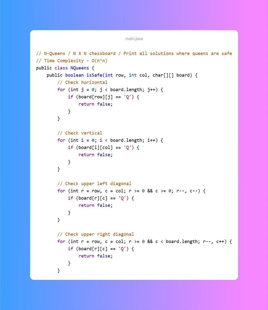 _Devang_r_'s tweet image. Solve BackTracking Basic and Advance Problem and learn more about BackTracking!!