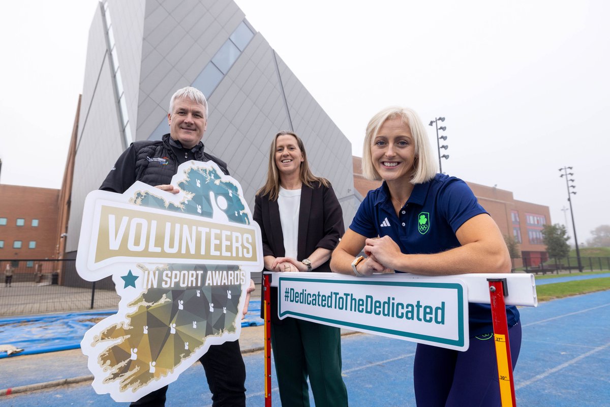 🚨 Entries now live for the Volunteers in Sport Awards 2024! ✍It's time to get those applications in to celebrate a volunteer you know who makes sport happen! Who is #DedicatedToTheDedicated in your club? 👉You can get your nomination in now volunteersinsport.ie