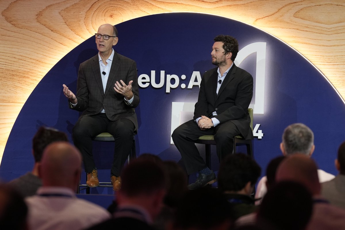 “The thing about generative AI is that it is fully democratic…you’re training [it] by talking to [it], and you don’t need the same kind of data science you used to need before. And that’s why I’m so bullish," said Cris Ross.

We finished up our third session of the day with