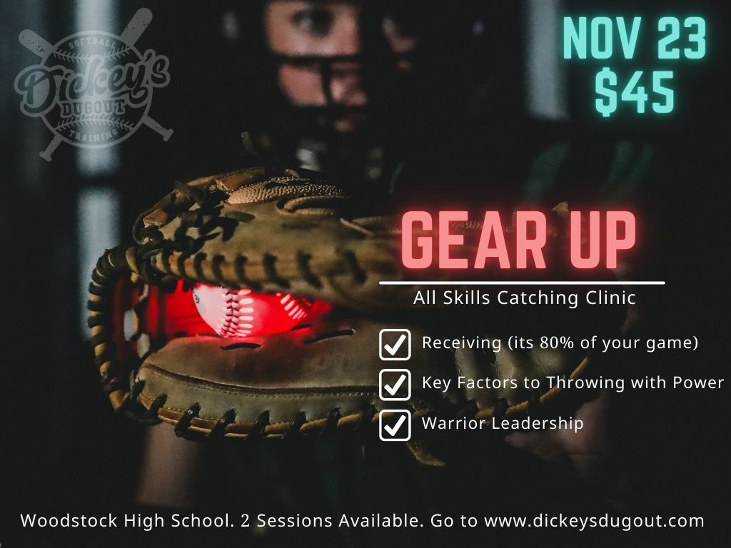 Catchers need more love in this game!
We are here to give it to YOU!
.
Come have some catcher fun with us November 23!
.
Registration link in bio!