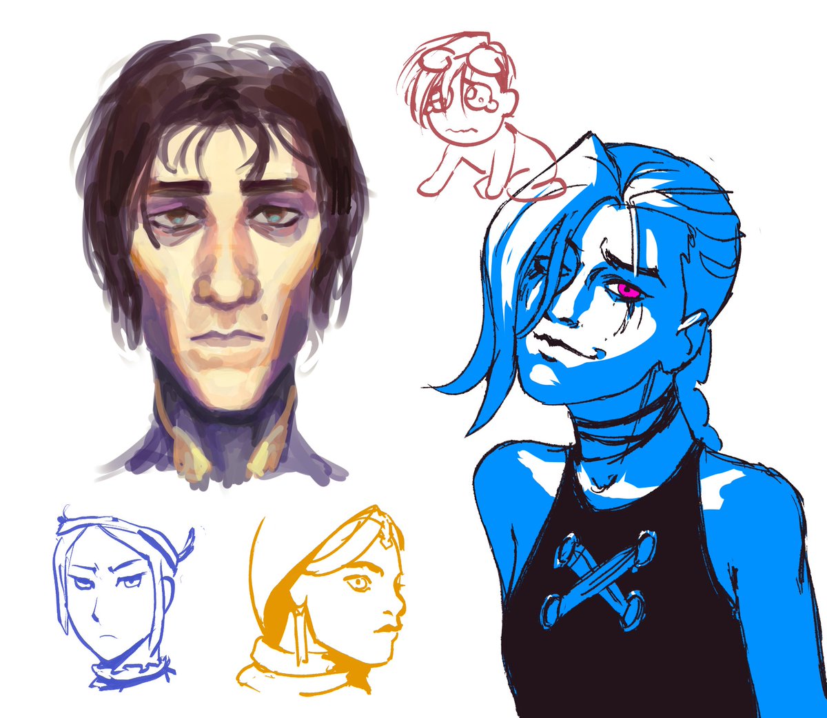 learning to draw them
#arcane #arcanefanart