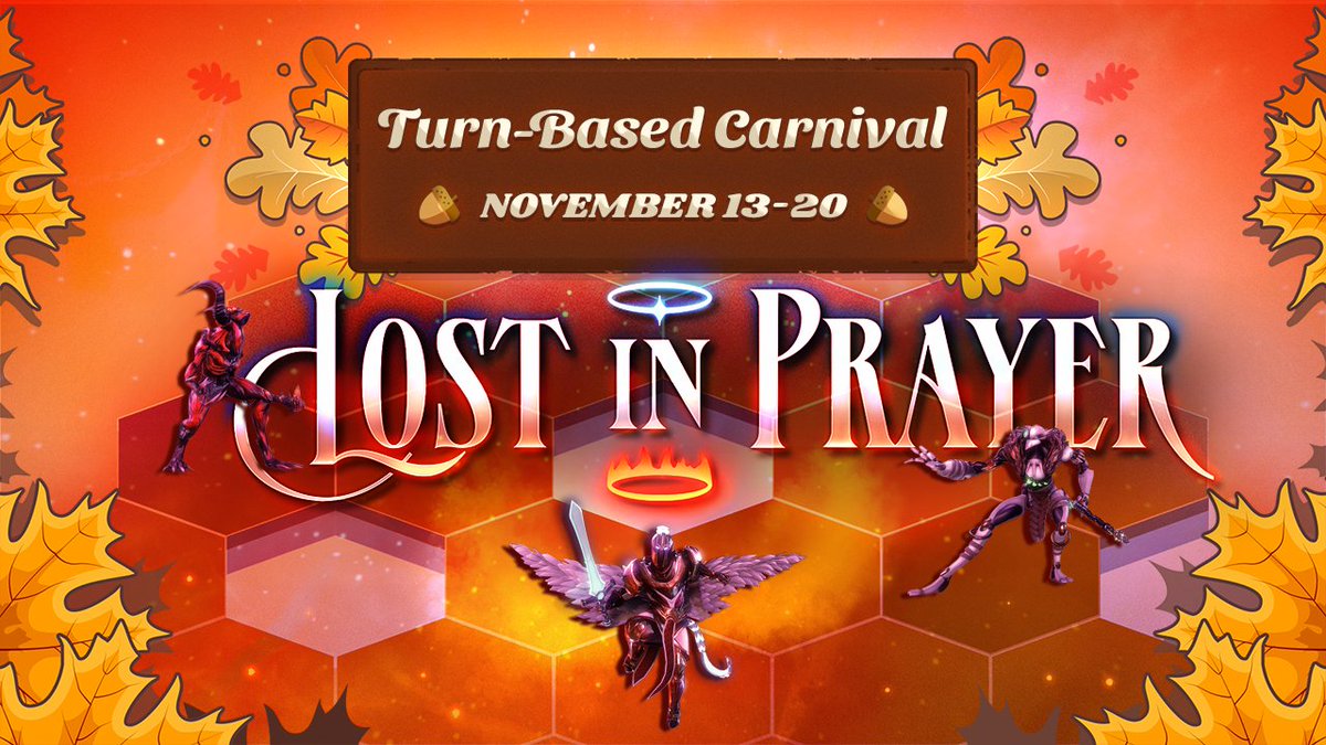 Lost In Prayer (@lostinprayernds) on Twitter photo Dear demons and angels,
Nine Dots is taking parts in the #TurnBasedCarnival hosted by <a href="/acramdigital/">Acram Digital | ✒️ Inkborn ✒️ Add2WL on Steam!</a> to celebrate #strategygames that make you take the time to chill, think about your next move, take a break, and come back to it again!
We'll be streaming on Steam tomorrow. Dear demons and angels,
Nine Dots is taking parts in the #TurnBasedCarnival hosted by <a href="/acramdigital/">Acram Digital | ✒️ Inkborn ✒️ Add2WL on Steam!</a> to celebrate #strategygames that make you take the time to chill, think about your next move, take a break, and come back to it again!
We'll be streaming on Steam tomorrow.