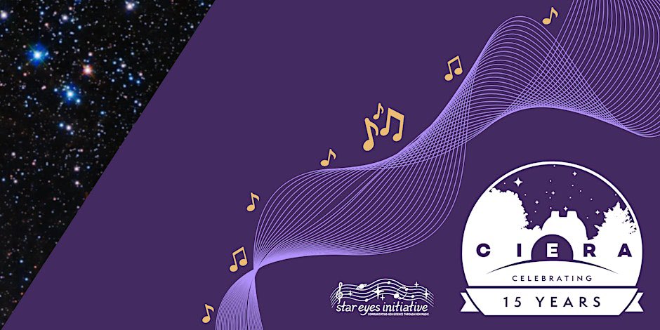 Physicist and jazz musician Dr. Stephon Alexander will ring in CIERA’s 15th anniversary with a lecture connecting music and astronomy this Thursday.

There will be a jazz performance at 7pm and a lecture at 7:30pm, all at Northwestern’s Lutkin Hall. RSVP: tinyurl.com/38uspjj5