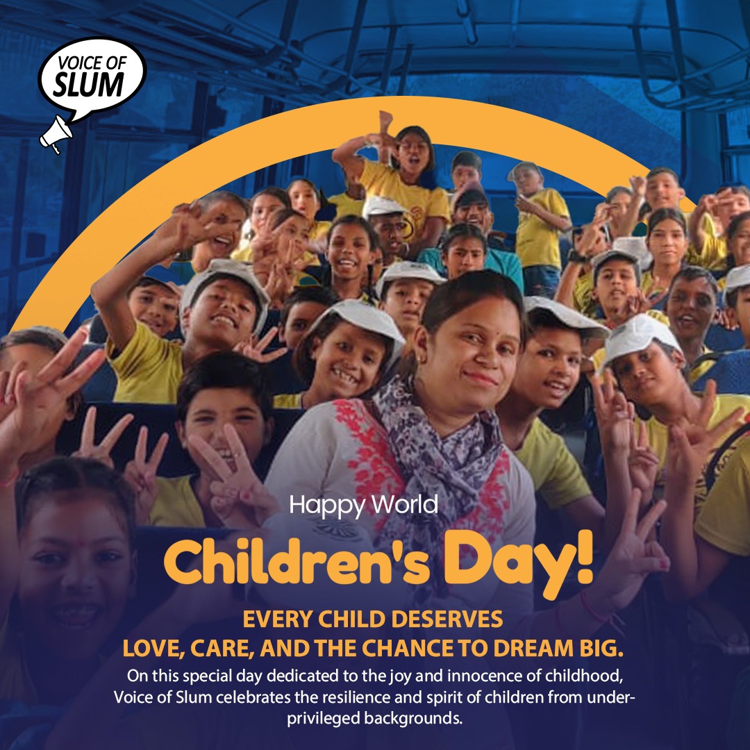 voiceofslum's tweet photo. Children’s Day is a celebration of innocence, potential, and the boundless dreams of every child. Today, let’s come together to honor the future changemakers.

#childrensday #childrenday2024 #underprivileged #support #Donate https://t.co/8qxci8UVlf