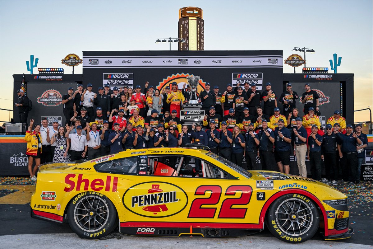 Ford Performance, Team Penske, and Joey Logano's thrilling victory in the NASCAR Cup Series Championship victory.  An honor to witness up close.