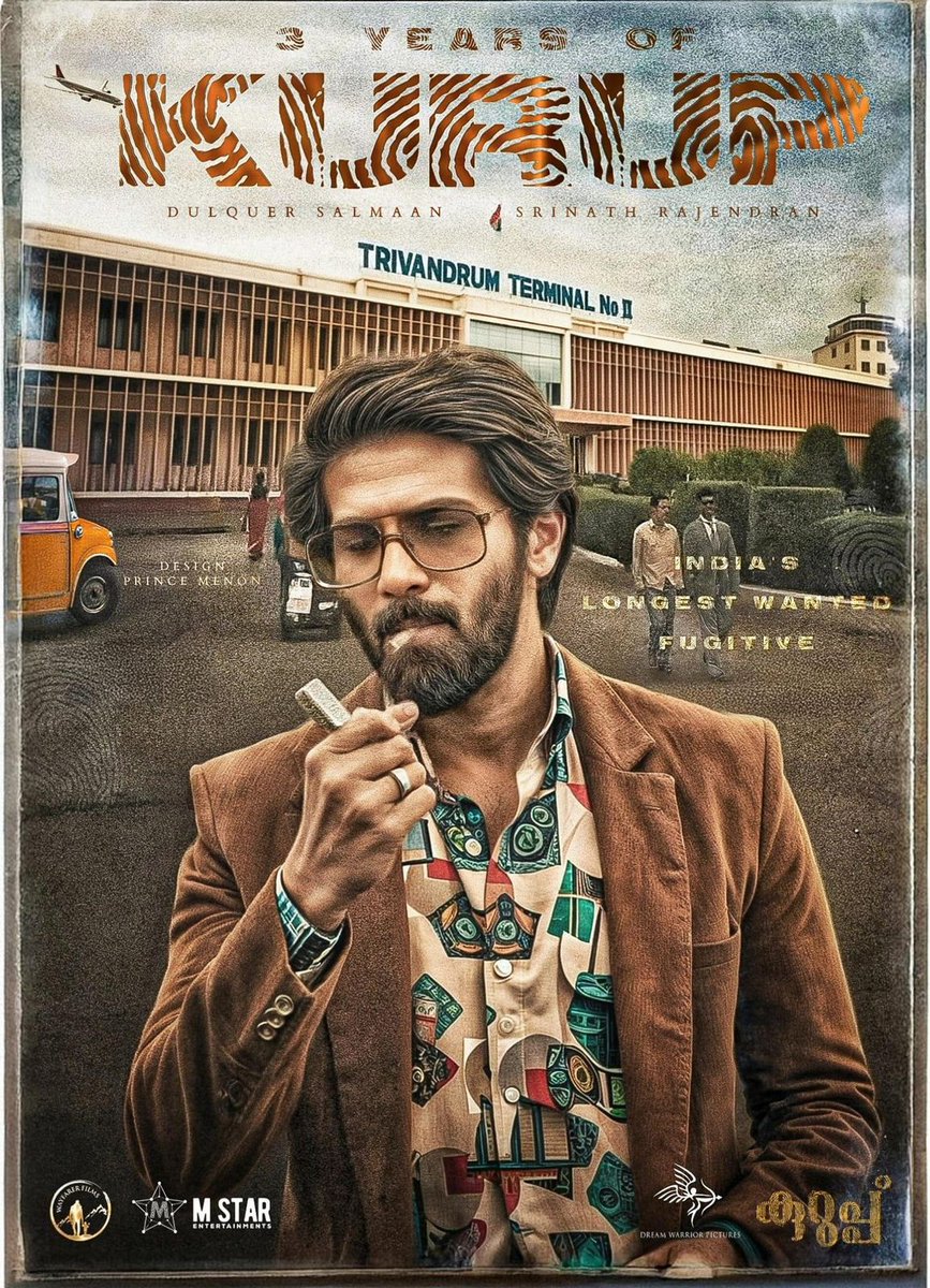 KingMak750's tweet photo. 3 Years of Kurup
Year Topper of 2021 🔥
First Malayalam Movie entered Top 10 WW Indian Grosser List 🔥
#3YearsOfKurup #DulquerSalmaan https://t.co/P2CiF3s1yq