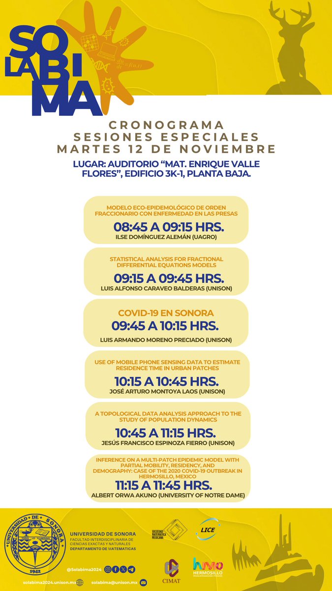 Nuestro segundo día de actividades ha iniciado, los invitamos a acompañarnos #SoLaBiMa2024 ☀️☀️ 1/2