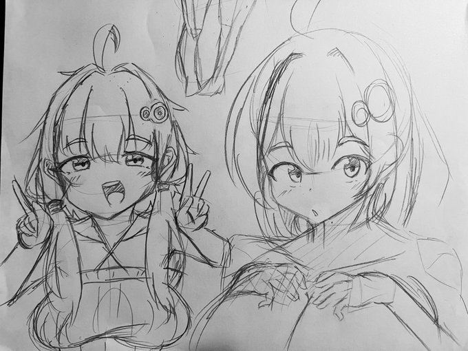 眉を太めに描くとかわいい、覚えた 