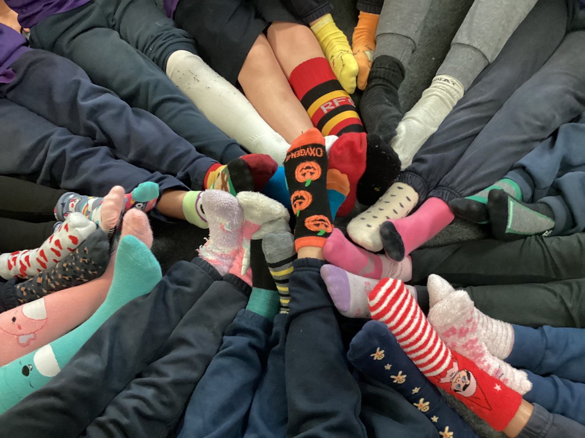 Odd Sock Day. Celebrating what makes us unique.