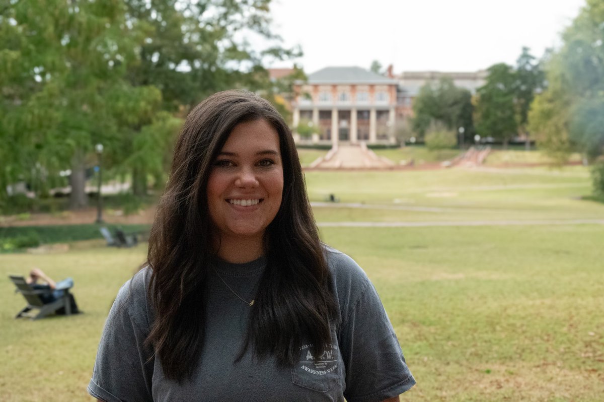 Abby Braswell, '26, is known for her contagious smile around the lounge. Read more on our site about what impacts her worldview, why she chose to study animal science, and how she hopes to impart compassion on her community.